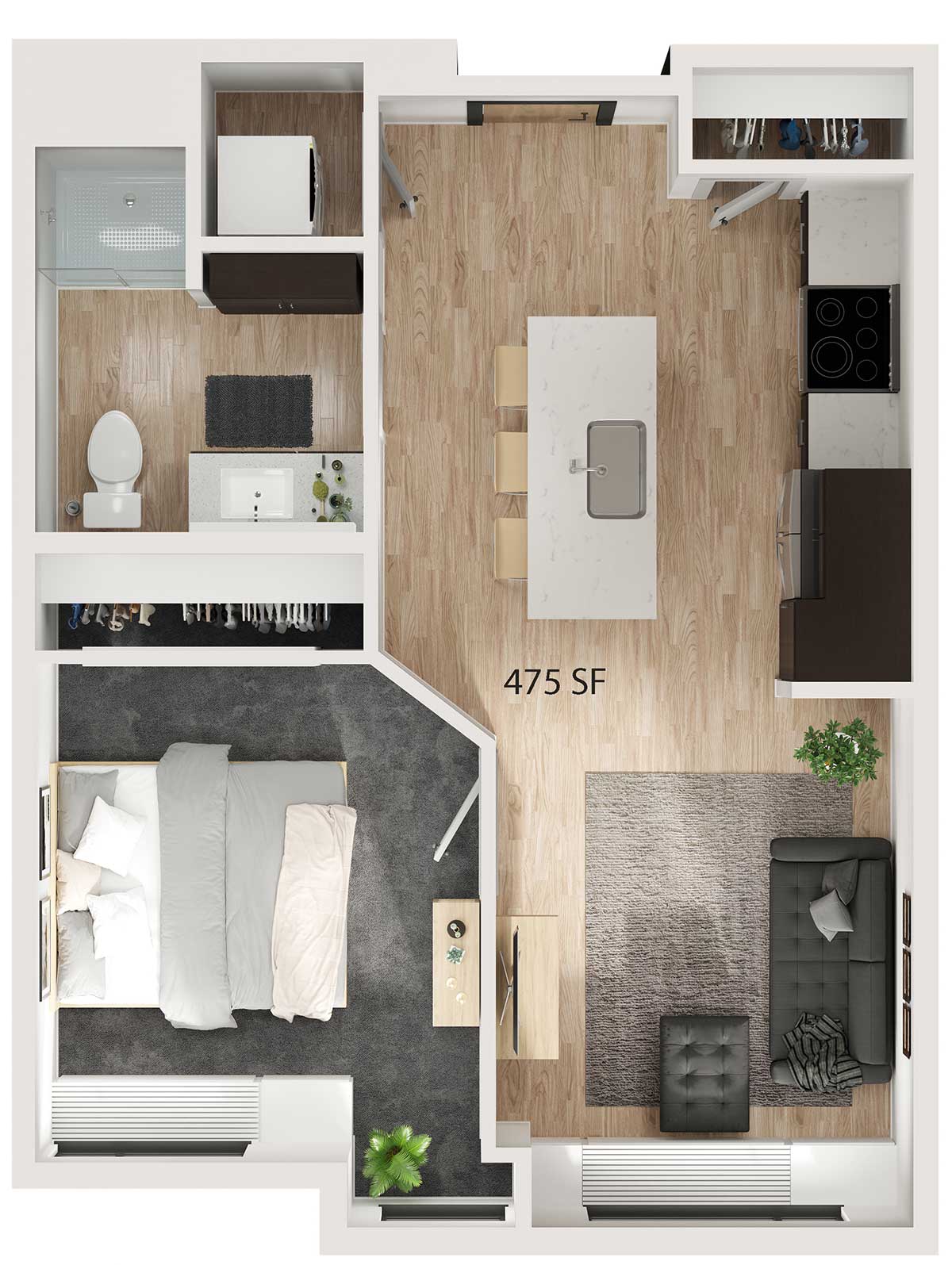 1 Bedroom G