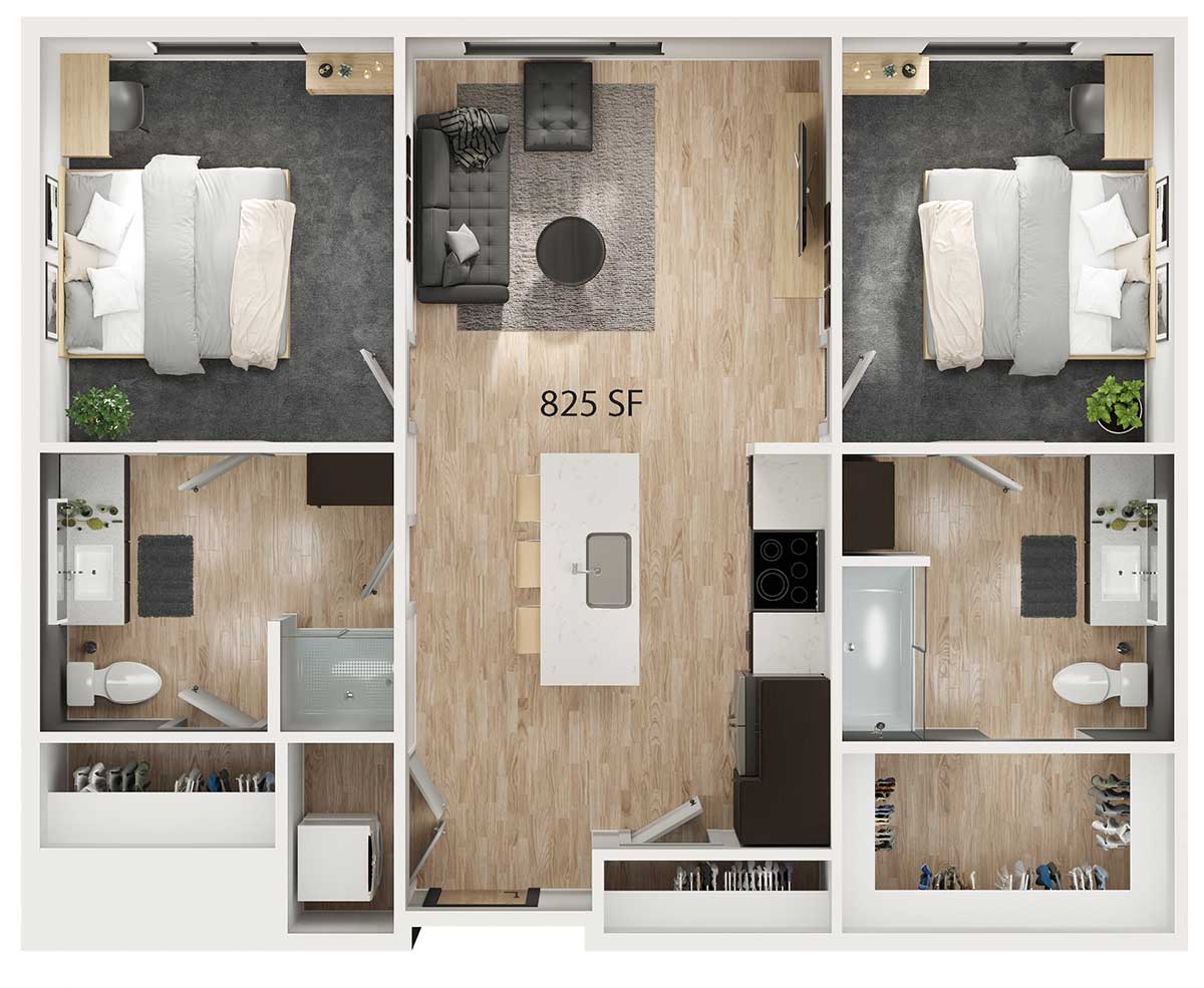 2 Bedroom