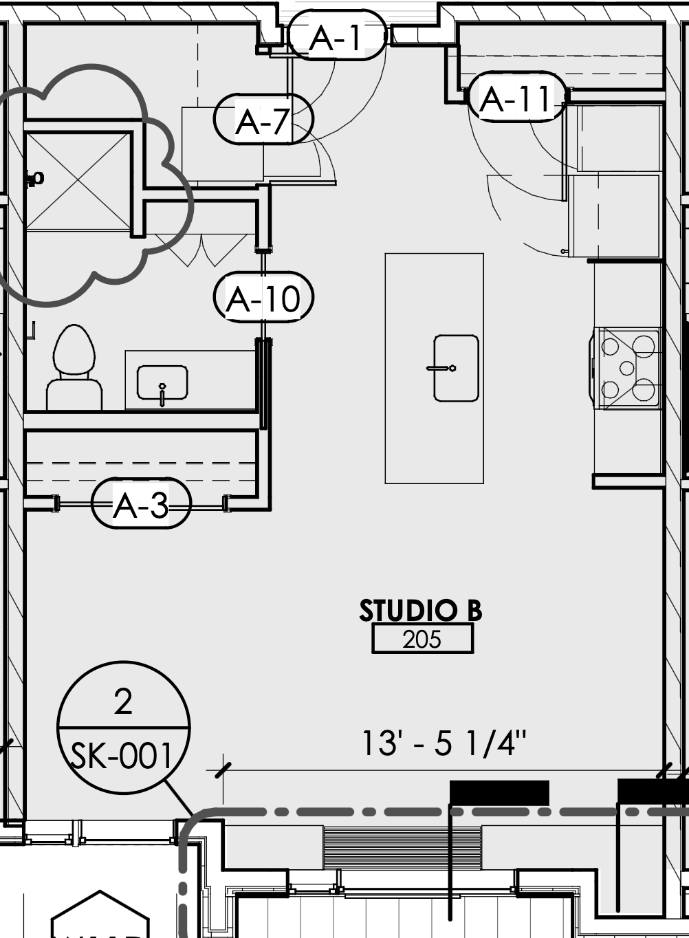 Studio B 205