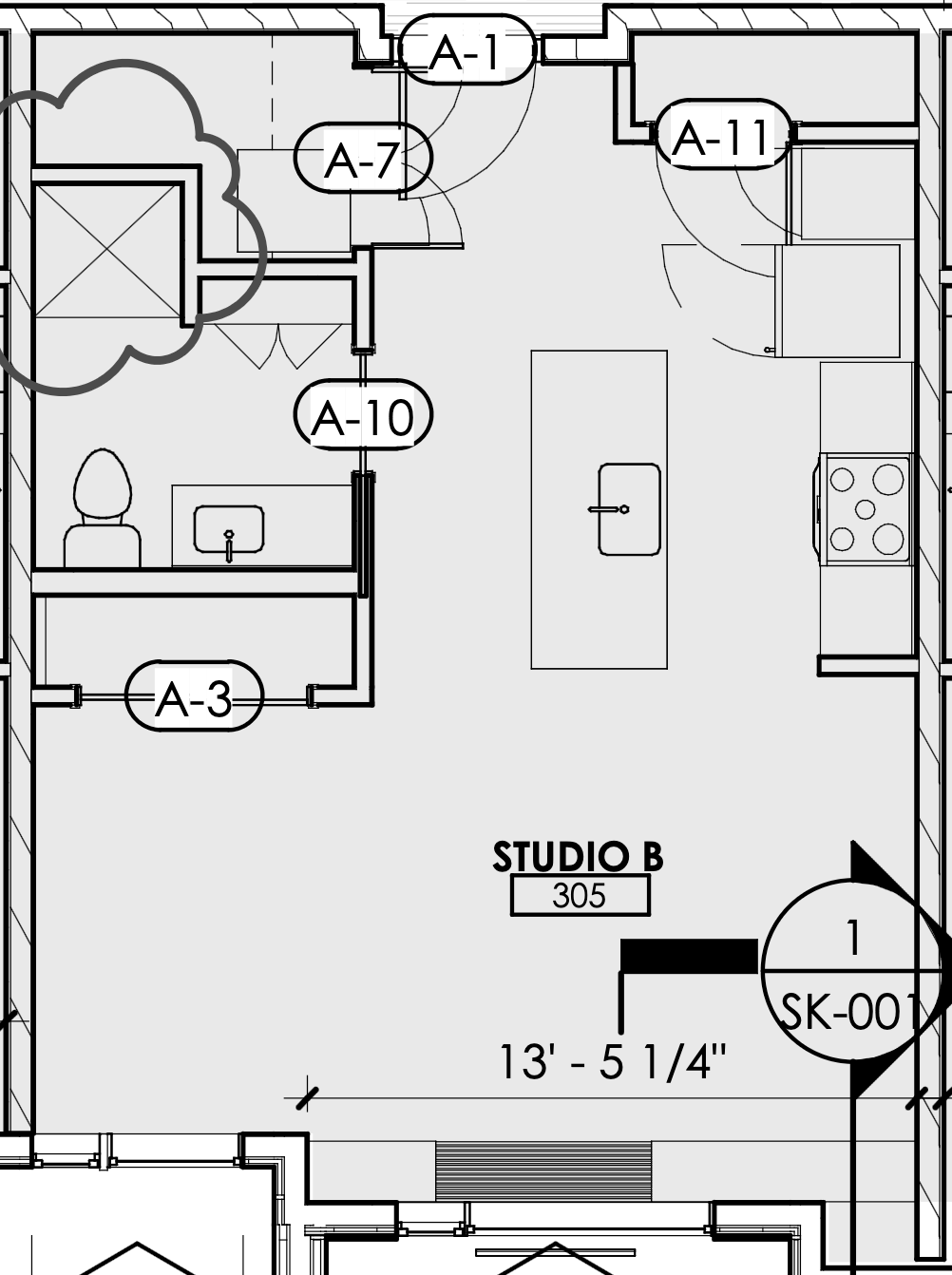 Studio B 305